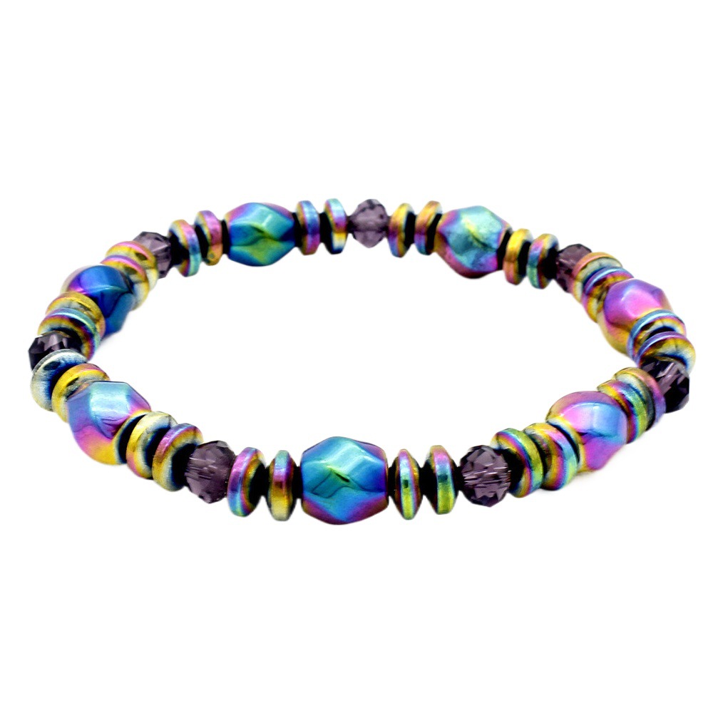 Pulsera magnética de cuentas, estilo moderno para hombres y mujeres