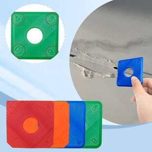 Cross-Border Plastic Small Scraper Gap Joint Trowel Tool Floor Construction Cement Joint Joint Scraper Factory Direct Sale
