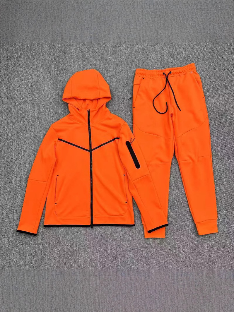 Venta caliente Amazon hombres primavera y otoño chaqueta pantalones con capucha deportes traje de ocio traje con capucha casual nuevos deportes