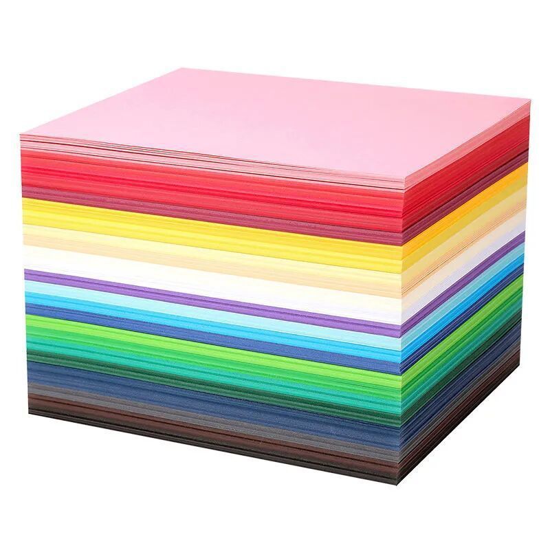 undefined4 colour Paper jam Cardboard thickening Color cards 384 kindergarten student children paper-cut make Material Scienceundefined