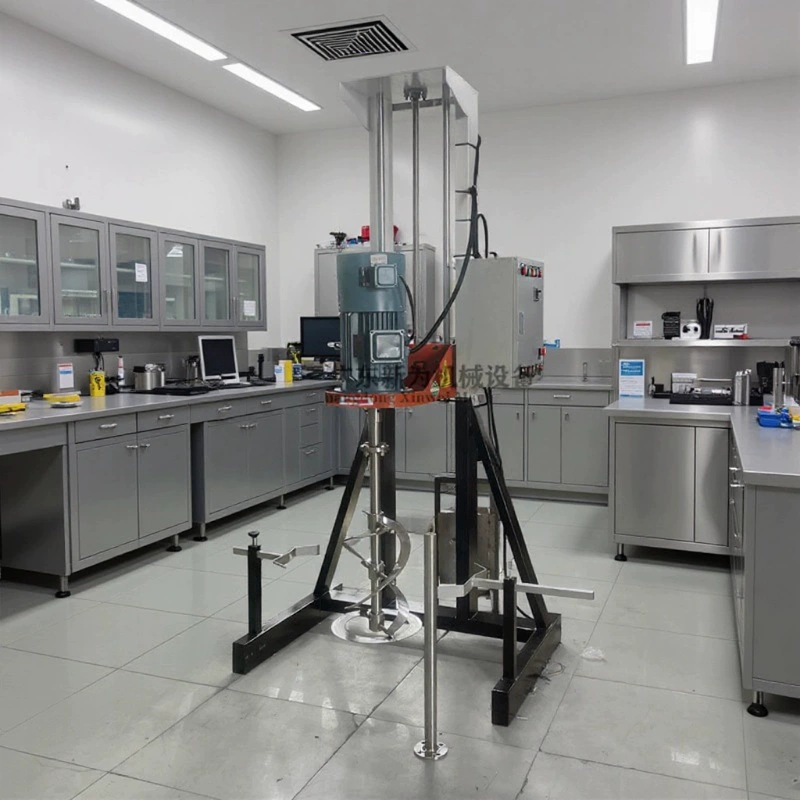 Шэньчжэнь производитель кожи смазка смешивания оборудование для кожного масла высокоскоростной миксер небольшой жидкостной диспергатор