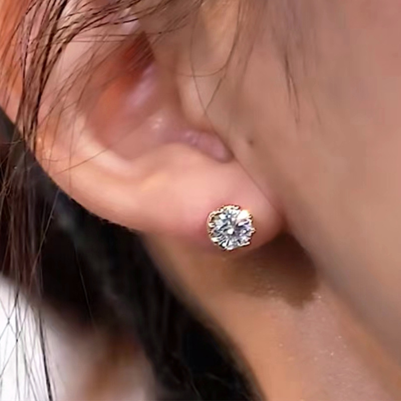 Sophisticated elegant fashionable universal small earrings with…