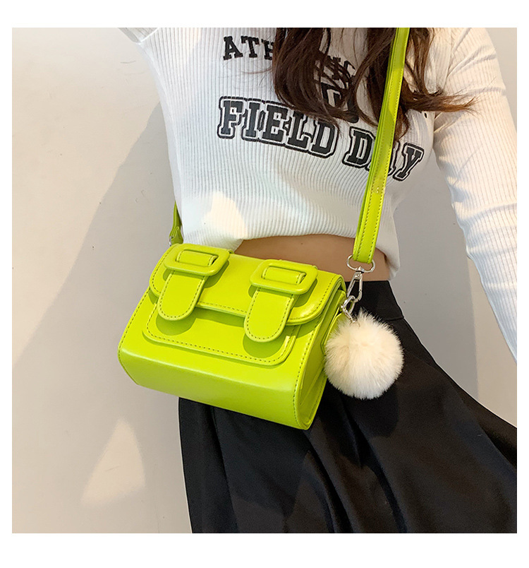 Fashion Contrast Color Women's Summer 2022 New Messenger Small Square Bag display picture 5