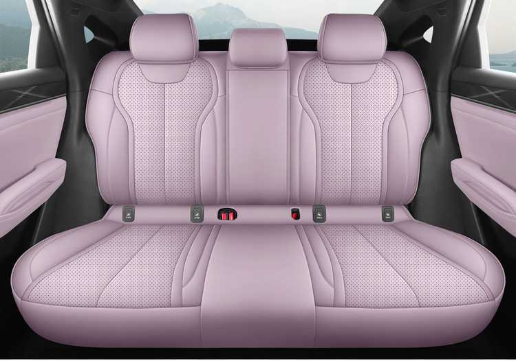 Specifically designed for the BYD Qin MAX DMI, these are all-season, full-coverage car seat covers