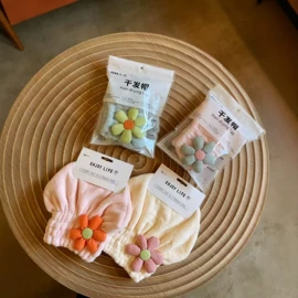 擦手巾;抱被抱毯;干发巾干发帽