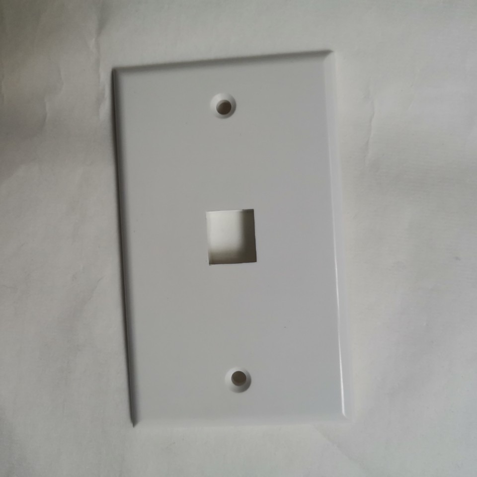 单口网络面板，1口美式面板，厂家直销！