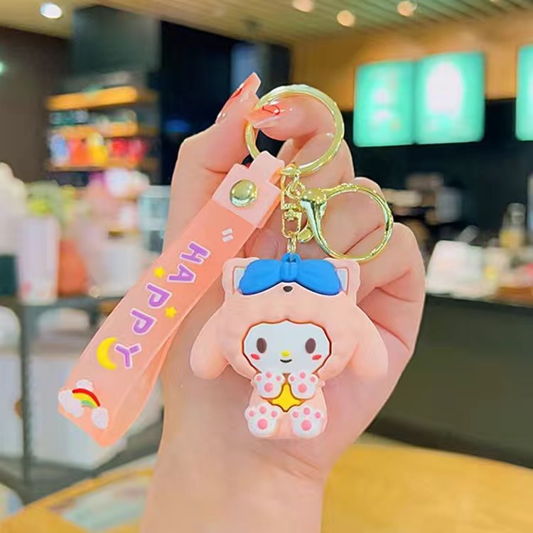 Nuevo huevo partido Sanliou muñeca de dibujos animados llavero de muñeca de garra de venta caliente transfronteriza muñeca caja ciega regalos al por mayor