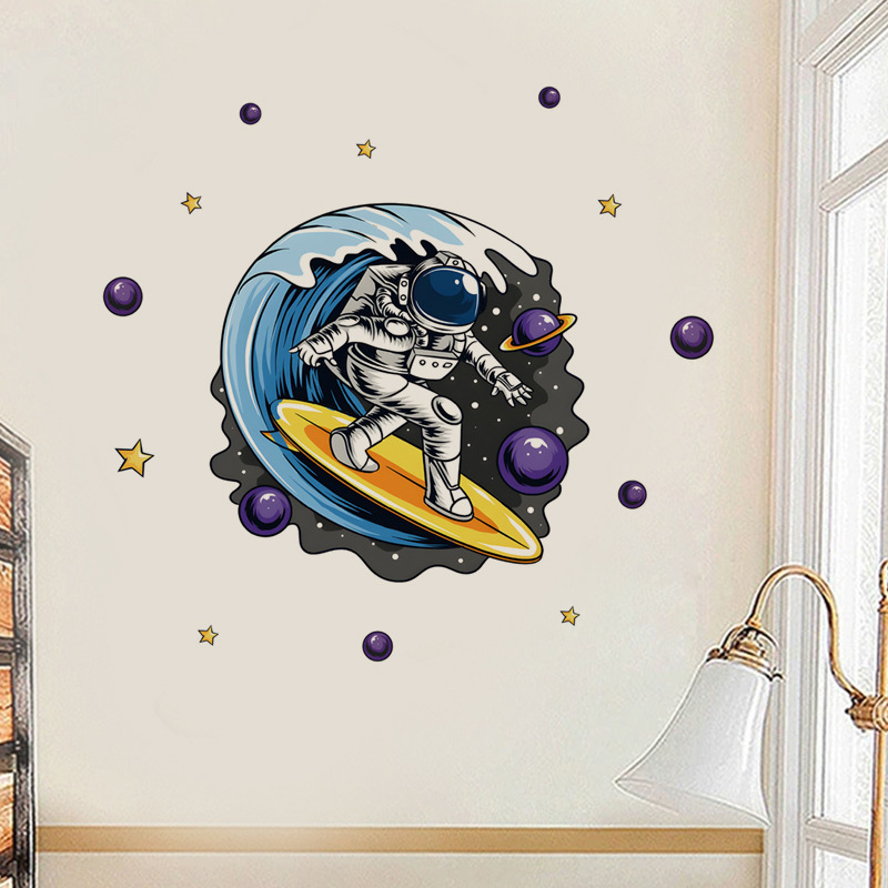 Cross-Border Starry Sky Decoration Toilet Bathtub Living Room Bedroom Study Kitchen Entrance Self-Adhesive Removable Wall Stickers