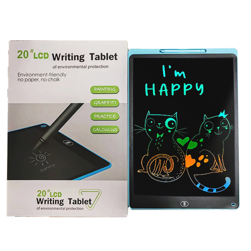 16インチ20インチ大画板児童落書き絵画練習板LCD液晶タブレット一ボタンで電子ボードをクリア|undefined