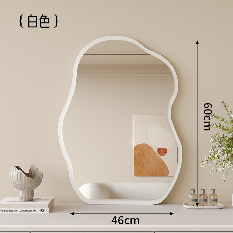 Espejo decorativo retro espejo de maquillaje medieval espejo de vestir espejo de vestir sala de estar se puede colgar en la pared espejo de escritorio espejo de vestir espejo