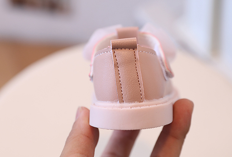 Mädchen Leder Kleinkind Prinzessin Baby kleine Kinder Frühling und Herbst einzelne Schuhe, Alter 0-2_voghion.com