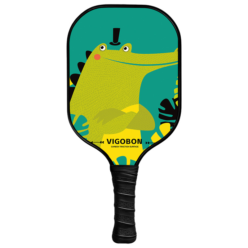 Children's and teenagers' pickleball rackets, PP honeycomb board design, for outdoor sports, fiberglass, lightweight, manufacturer