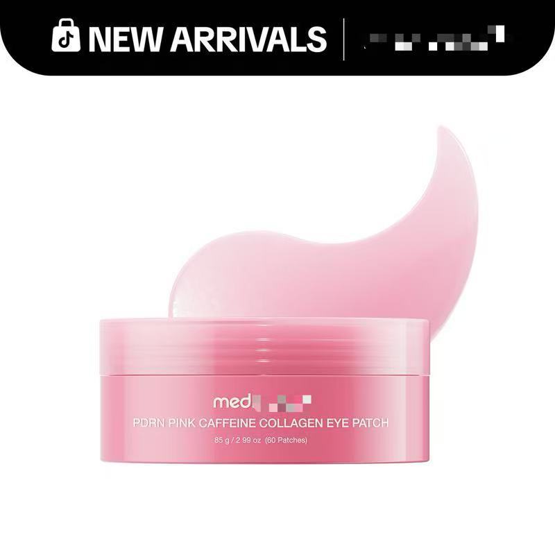 Tk Hot-Selling Product Cross-Border Pdrn Three-In-One Collagen Eye Patch Caffeine Hydrogel Eye Mask