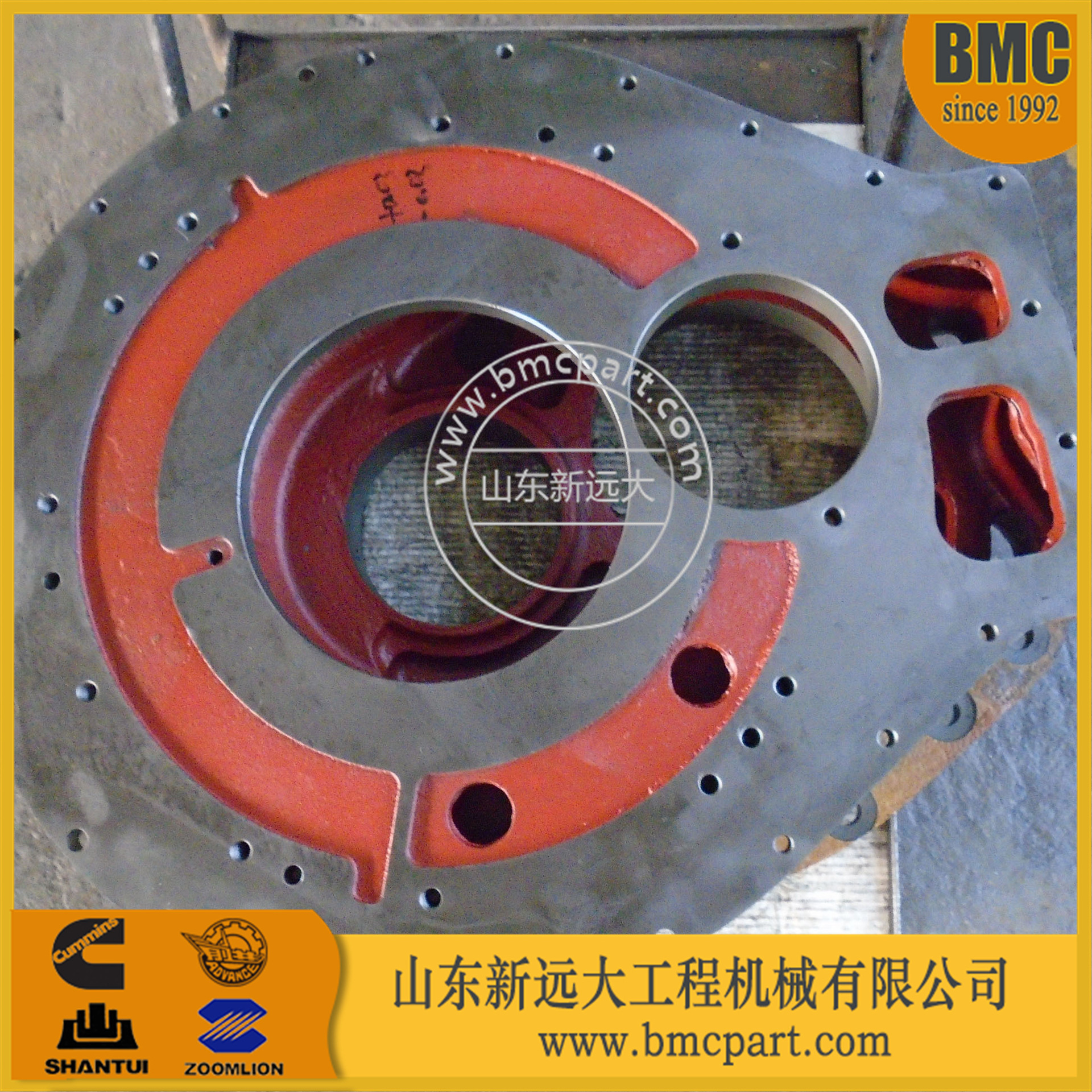 山推推土机SD16后箱体16y-15-00052 变速箱后箱体 推土机后箱体