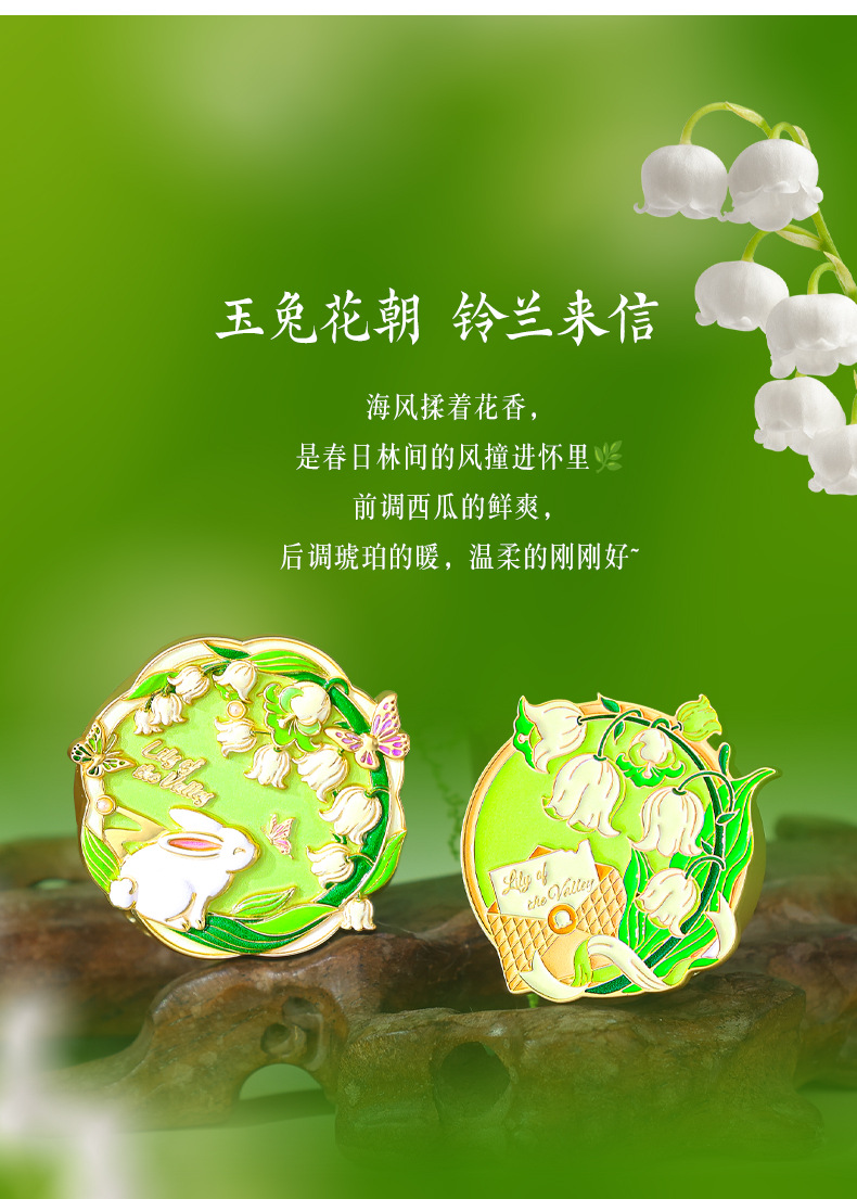 Lily Story Car Fragrance New Release: Forbidden City Collaboration Solid Car Fragrance Vent Diffuser