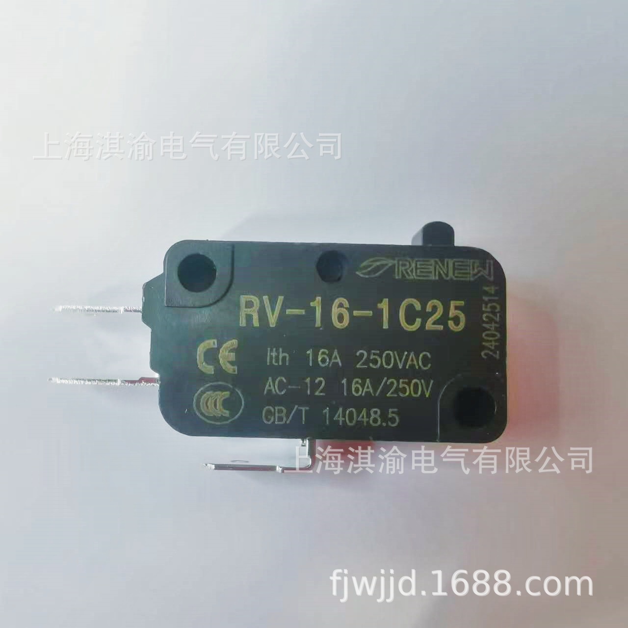 RENEW兰鸟按钮型微动开关 RV-16-1C25