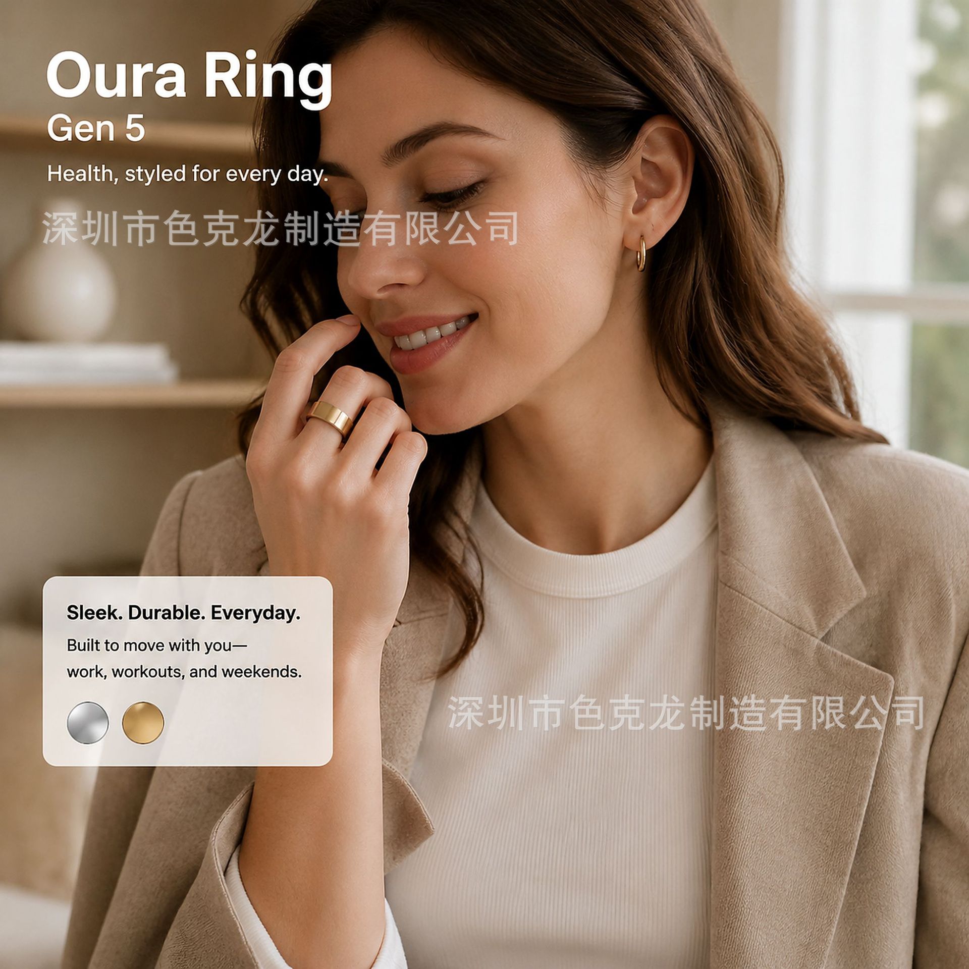 Schutzfolie für Oura Ring 5 Smart Ring, Schutzfolie für die fünfte Generation des Health-Tracking-Ringes, klare Einweg-Schutzfolie