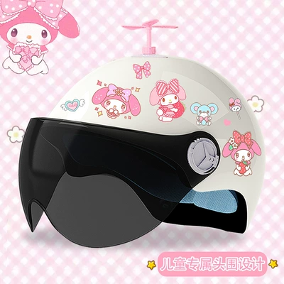 Motosiklet kaskı (dəbilqə) – student melody four seasons motorcycle - brightening-sun-protection-random-windmill-3c-certified-model-meimei-tz