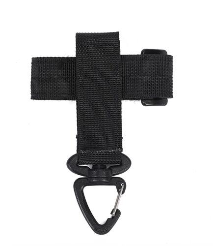 Multi-purpose glove storage buckle military fan tactical nylon buckle portable outdoor climbing rope buckle tool anti-lost hanging buckle
