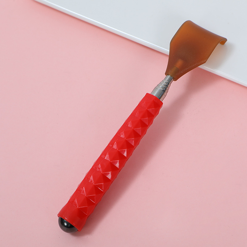 磁気ビーズ工場製 ステンレス製伸縮式背中かき器 お年寄り向け 背中かき器 伸縮式|undefined