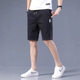 Trendy Lun Cloth Men's Denim Shorts Summer New Casual Pants Men's Loose Straight Five-point Outer Wear Ice Silk Men's Pants