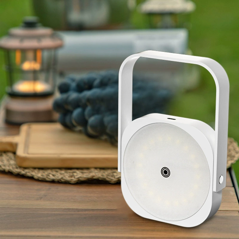 Складной ночник Креативная маленькая настольная лампа Вращающийся металлический настенный светильник Простой USB Аккумуляторная уличная кемпинговая декоративная настольная лампа