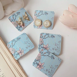 纸类标签;首饰包装;贺卡