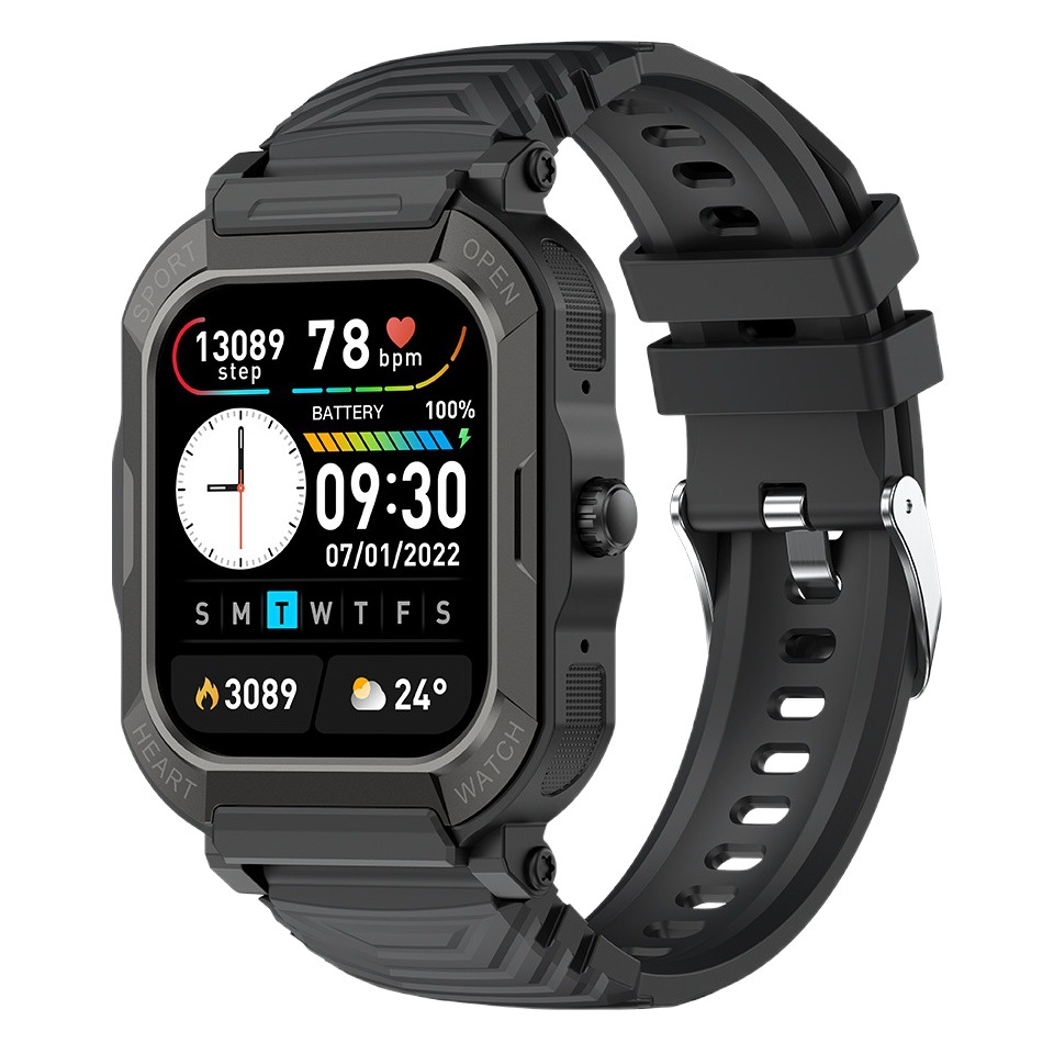 H30 reloj inteligente nuevo tres-prueba deportes al aire libre Bluetooth llamada medidor electrónico paso ritmo cardíaco oxígeno en la sangre monitoreo del tiempo