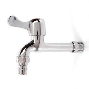 One in two out dual-purpose faucet stainless steel faucet mop pool lengthened water nozzle 4 points Quick open alloy water nozzle