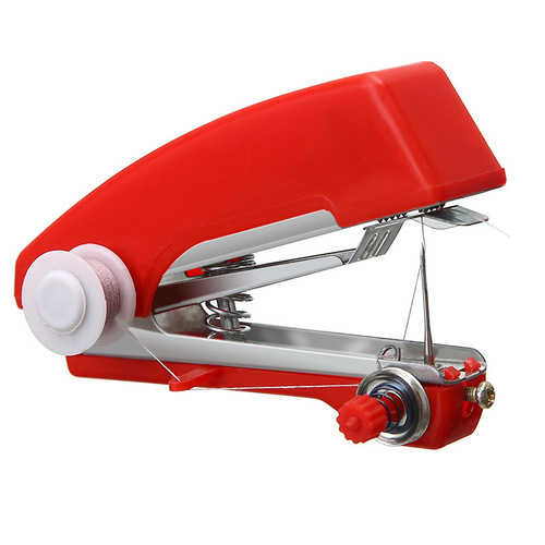 Mini sewing machine manual portable household pocket hand sewing machine multifunctional factory direct selling handheld sewing machine