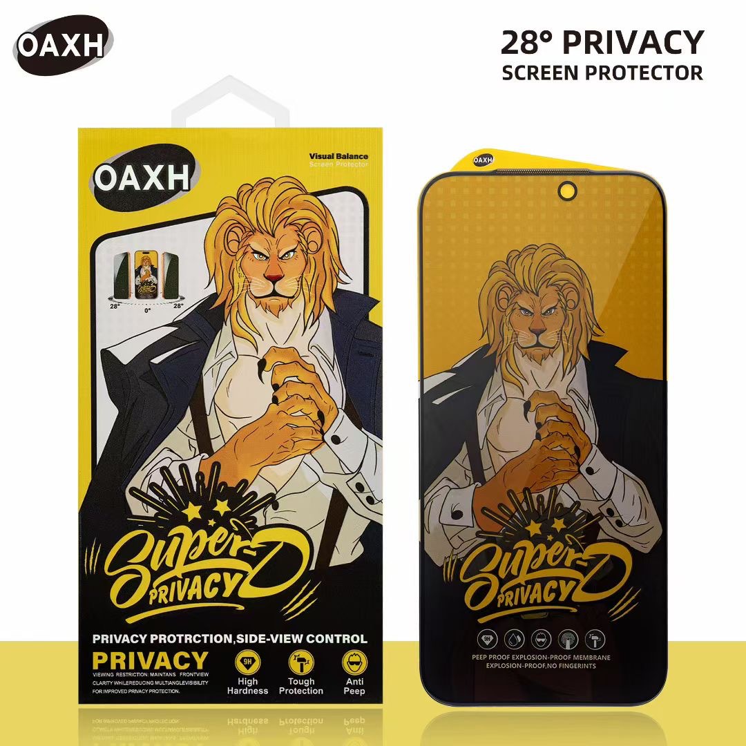 Suitable for Apple 17 Anti-Peep Tempered Film Anti-Static 15Pro Lion King Iphone17Pro Super Arc Mobile Phone Film