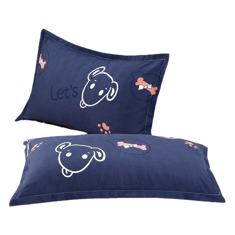 Factory wholesale pillowcase a special single double household 48*74 pillowcase dormitory 42*70 pillowcase cross-border