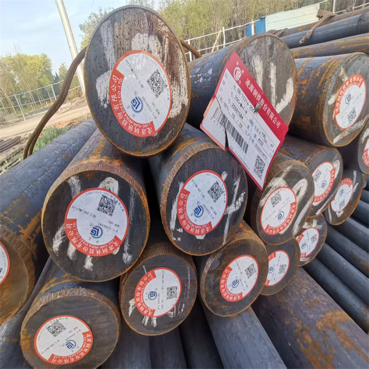 65锰弹簧圆钢定尺切割规格齐全机械加工用40CR合金模具钢65mn钢棒