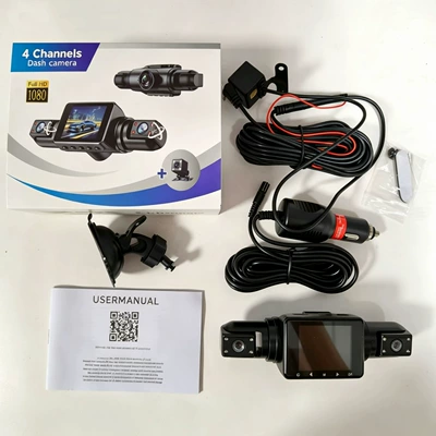 Monitoring Dashcam with | Driving recorder - h03-real-four-records