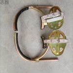 电工专用爬杆脚扣水泥杆脚扣通信路灯杆铁鞋电线杆脚踏升级大踏板