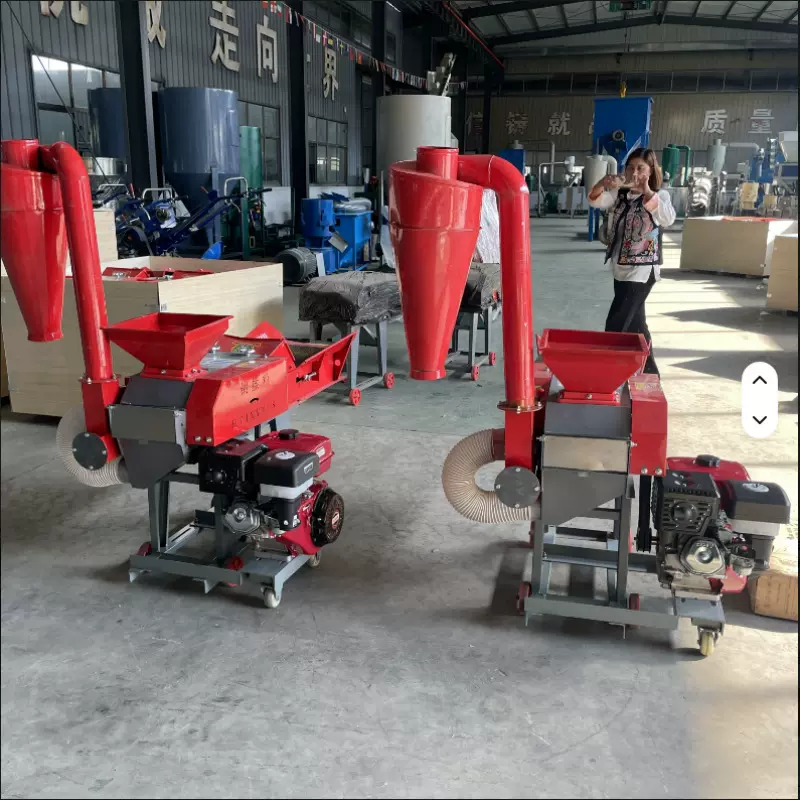 4.8吨秸秆苜蓿草铡草机 畜牧养殖牛羊饲料揉丝机 花生秧切草机