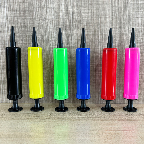 Balloon pump, inflatable toy mini push pump, swimming ring floating inflatable pump wholesale