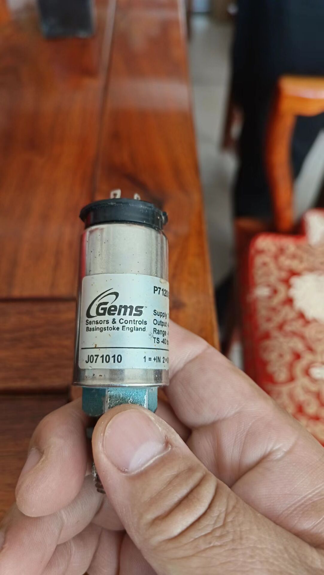 Gems压力传感器烟台冰轮大连冰山制冷高低压传感器-1-9bar低压