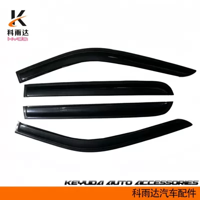 Car Rain Guards for Dodge Ram 1500 2009-2023 Model, Car Window Modification Rain Eyebrow Accessories (Rain shield) - 20