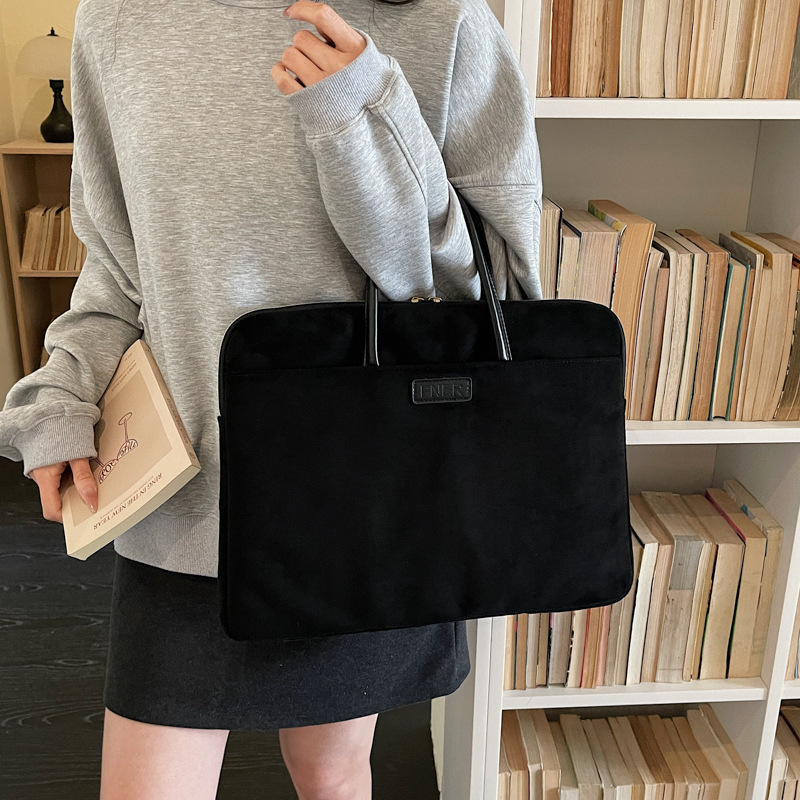 Multi-Compartment Large-Capacity Men's Business Commuter Briefcase, Notebook Liner Bag, Thin Women's Shoulder Laptop Bag Multi-Compartment Large-Capacity Men's Business Commuter Briefcase, Notebook Liner Bag, Thin Women's Shoulder Laptop Bag