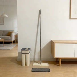 拖把、拖布桶;平板拖把;地刮