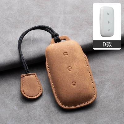 E5 Key Case Galaxy L7: Car key bag - galaxy-series-vintage-yellow-rope-belt