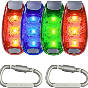 Running Light Portable Multifunctional Outdoor Mini Warning Light Bicycle Tail Light Backpack Light Helmet Light Running Warning