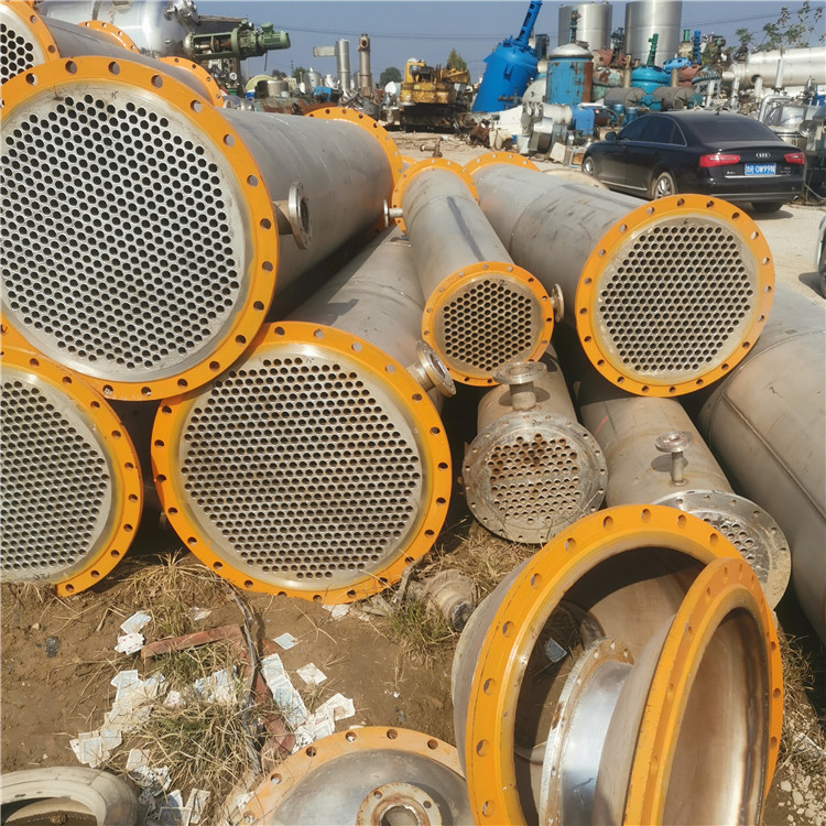 现货二手工业油冷水冷冷凝器 二手304不锈钢冷凝器 厂家推荐