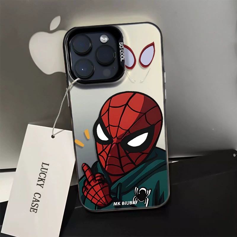 Чехол для iPhone совместимый с Apple iPhone 16 Pro, мультяшный дизайн, для 15 Plus, 14 Pro Max