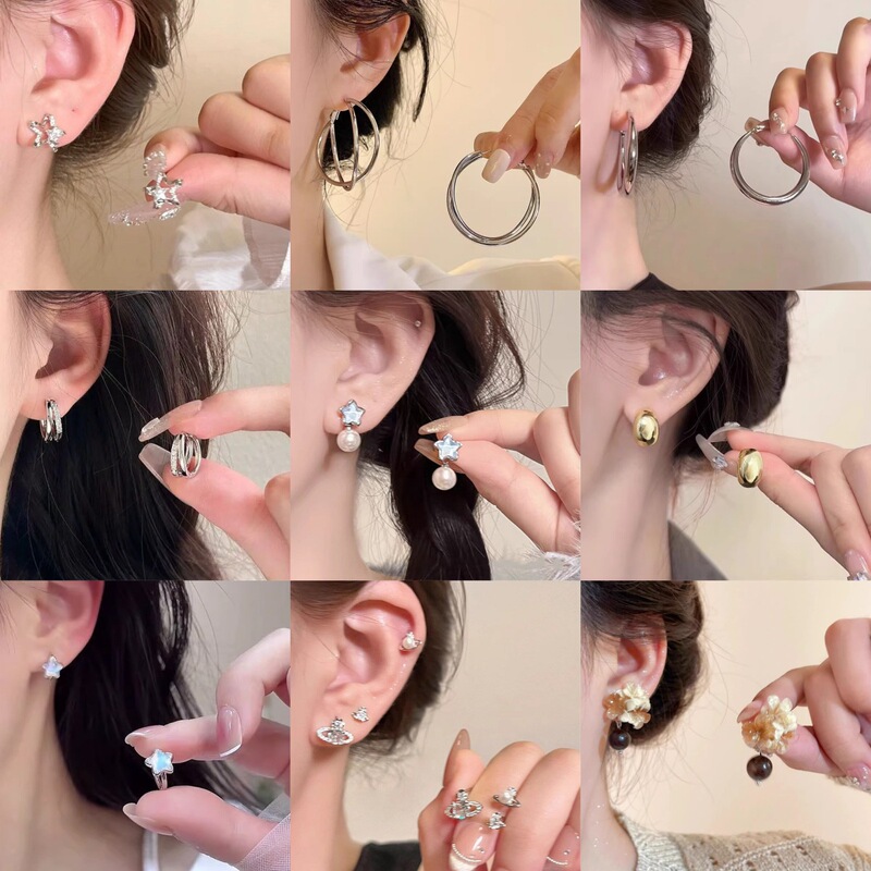 Simple and Compact Butterfly Earrings Wholesale, Light Luxury Versatile S925 Silver Earrings with a Sense of Design, 2026 New Style Pearl Studs Simple and Compact Butterfly Earrings Wholesale, Light Luxury Versatile S925 Silver Earrings with a Sense of Design, 2026 New Style Pearl Studs