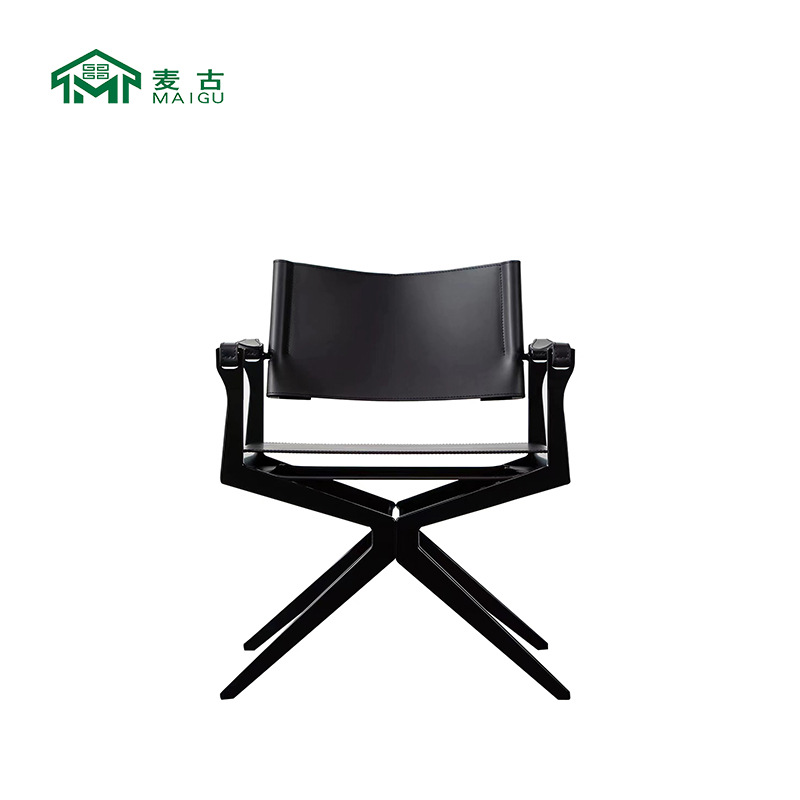 Черная седельная кожа