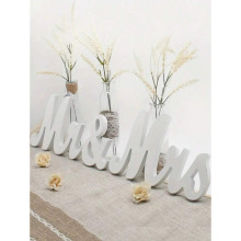 A 34306 Wedding wooden letter decor ����ľ����ĸ�ڼ�