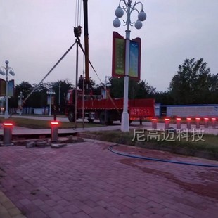 304 Stainless Steel Finished Lift Car to Block Jiangmen Erping Huadu School Park Vehicle Entry and Exit Automatic Telescopic Pile
