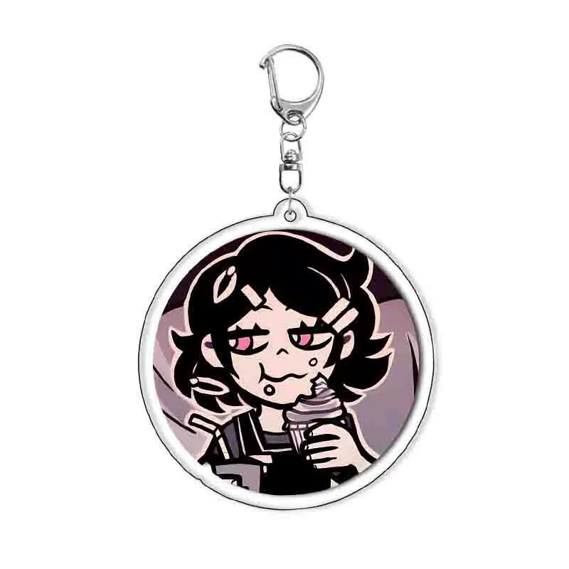 Acrylic keychain, double-sided cute pendant, (Physicals), DIY